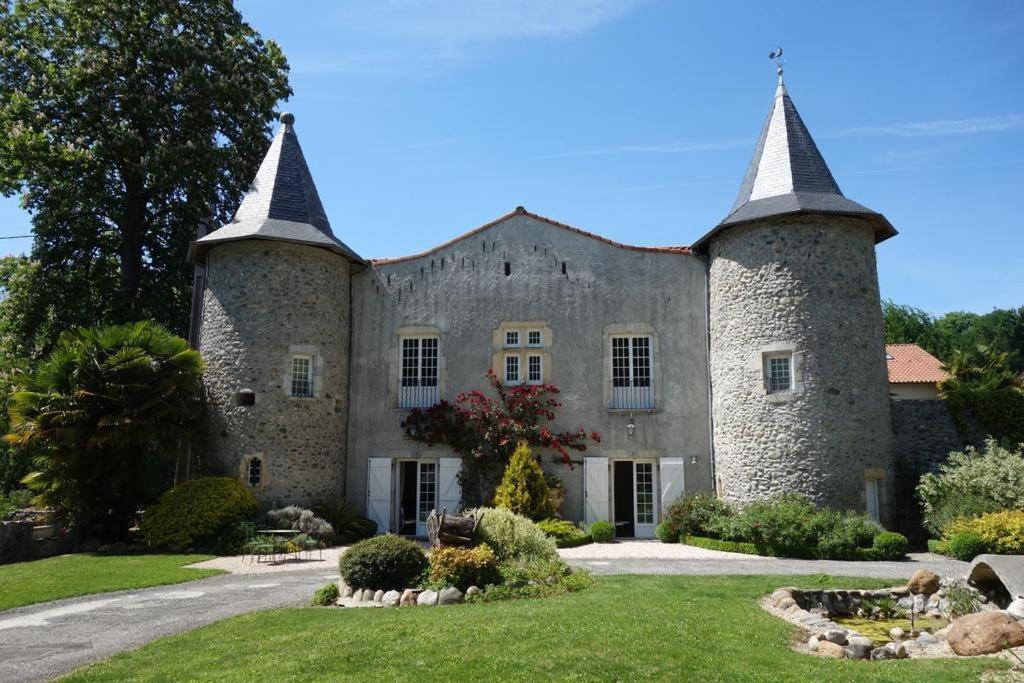 Chateau De Vidaussan Bed and Breakfast Labroquere Esterno foto