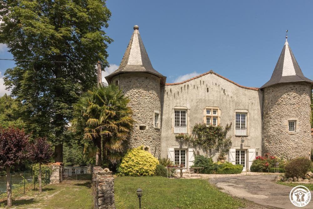 Chateau De Vidaussan Bed and Breakfast Labroquere Esterno foto